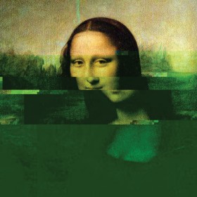 Glitch d'affichage sur la Joconde - La Déviation