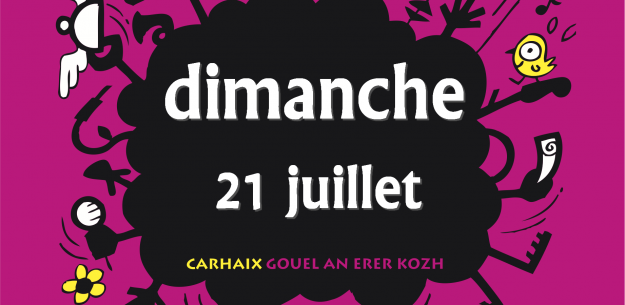 Notez les concerts du dimanche 21 juillet aux Vieilles Charrues 2013 - La Déviation