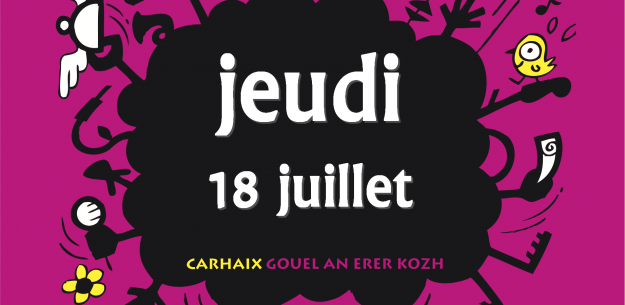 Notez les concerts du jeudi 18 juillet aux Vieilles Charrues 2013 - La Déviation