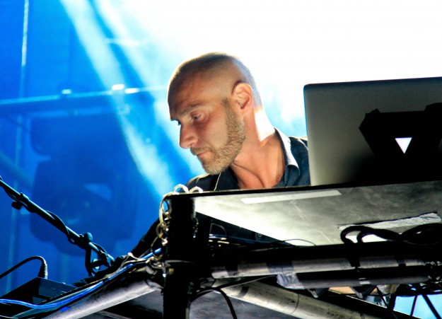 Vitalic VTLZR aux Vieilles Charrues 2013. Crédits Suzy Colin