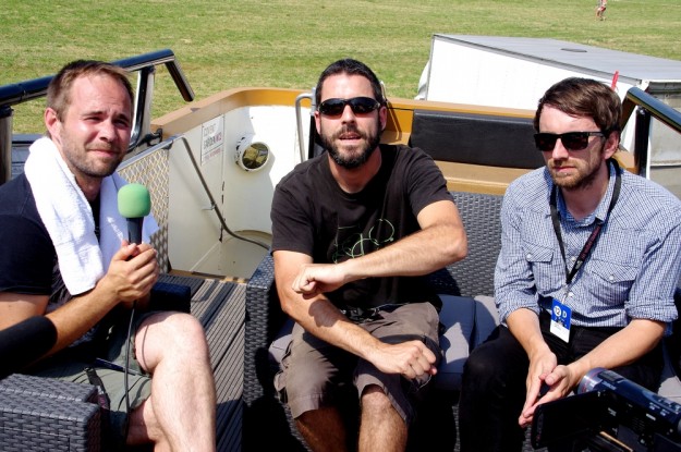 Mermonte en interview aux VIeilles Charrues pour La Déviation - 02 - Crédits Sylvain Ernault