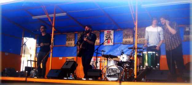 Les Dalton Telegramme reprennent le flambeau de l'apéro-concert gratuit des Vaches Folks.