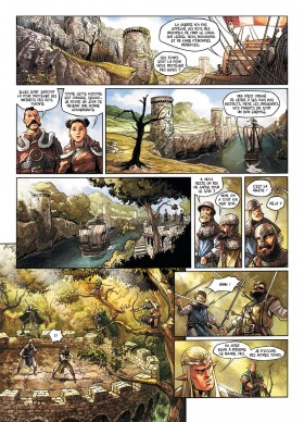 Elfes Tome 7 - éditions Soleil - planche 2 - La Déviation