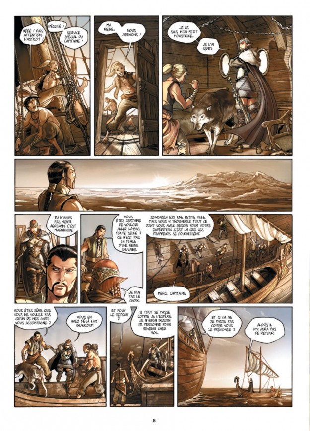 Elfes Tome 7 - éditions Soleil - planche 6 - La Déviation